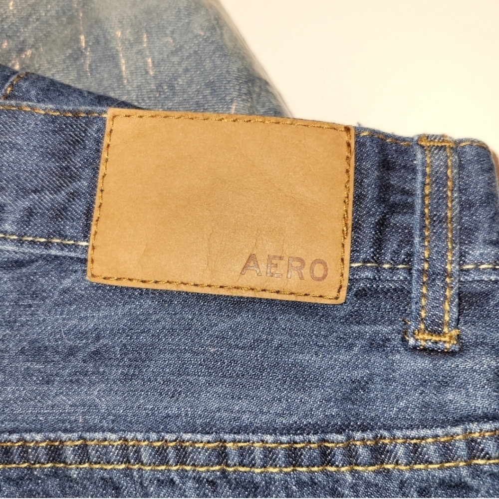 AEROPOSTLE MENS RELAXED FITJEANS LIGHT WASH NWT SIZE 40 - Picture 6 of 7